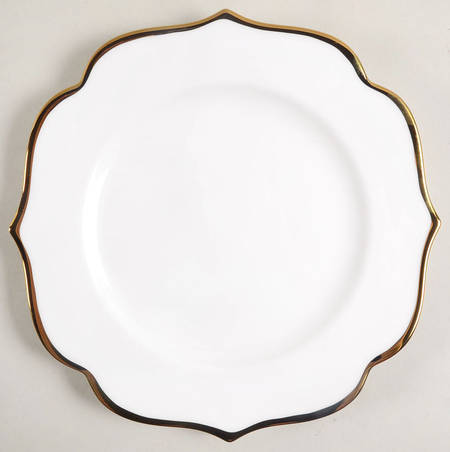 Contempo Luxe (Gold Trim) Luncheon/Salad Plate