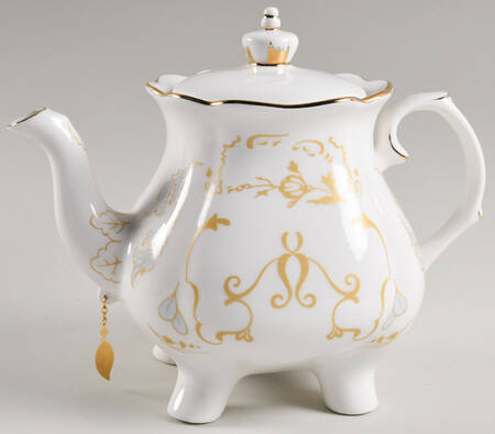 Beauty and the Beast Teapot & Lid