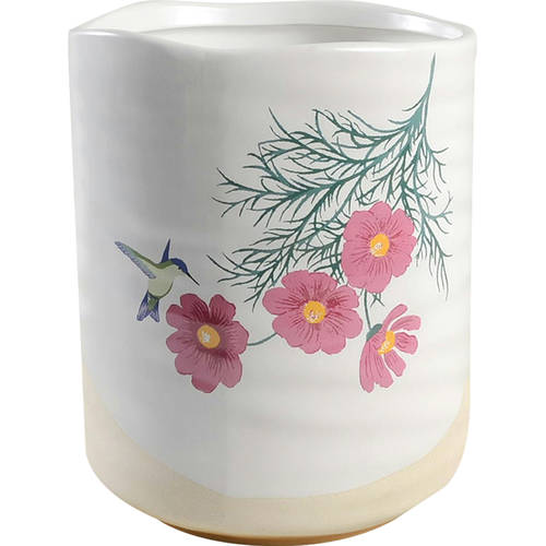 Butterfly Meadow Flutter China Waste Basket