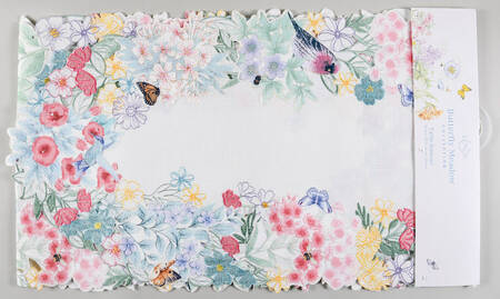 Butterfly Meadow Flutter 14" X 72" Cloth Table Runner by Lenox