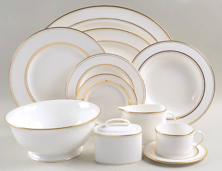 Library Lane Gold 54 Piece Set