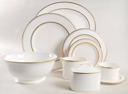 Library Lane Gold 45 Piece Set