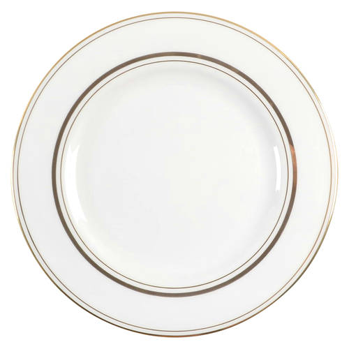 Library Lane Gold Salad Plate
