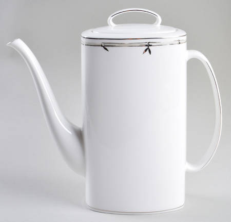 Emmett Street (Platinum Trim) Coffee Pot & Lid