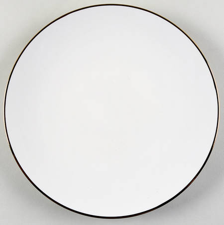 Trianna White Salad Plate