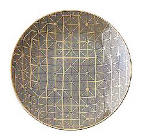 Trianna White Tidbit Plate