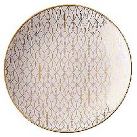 Trianna White Tidbit Plate