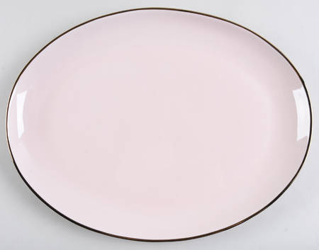 Trianna Blush 14" Oval Serving Platter