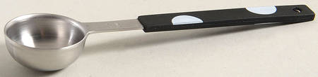 Deco Dot Black 1 Teaspoon Metal Measuring Spoon