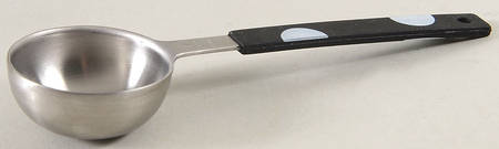 Deco Dot Black 1 Tablespoon Metal Measuring Spoon