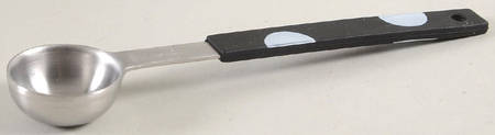 Deco Dot Black 1/2 Teaspoon Metal Measuring Spoon
