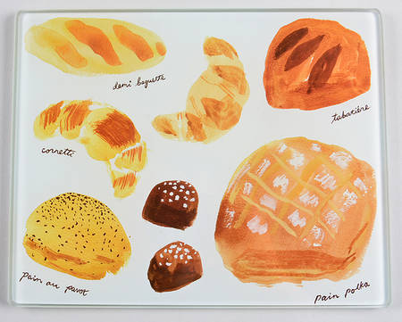 Freshly Baked 10" Glass Prep Board by Lenox