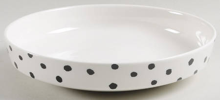 Primrose Drive Black Individual Dinner Bowl