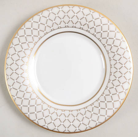 Venetian Lace Gold Saucer for Flat Cup