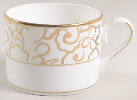 Venetian Lace Gold Flat Cup
