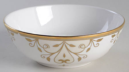 Opal Innocence Scroll Gold 6" All Purpose Bowl
