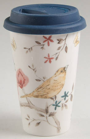 Sprig and Vine Travel Mug & Silicone Lid