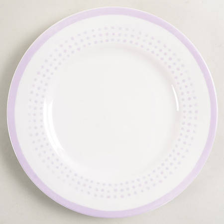 Charlotte Street Lilac Accent Luncheon Plate