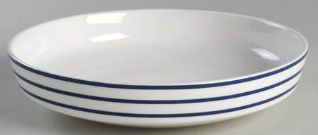 Primrose Drive Cobalt Blue Individual Dinner Bowl