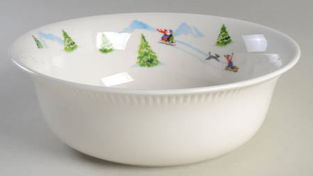 Profile Snow Day 10" Round Serving Bowl