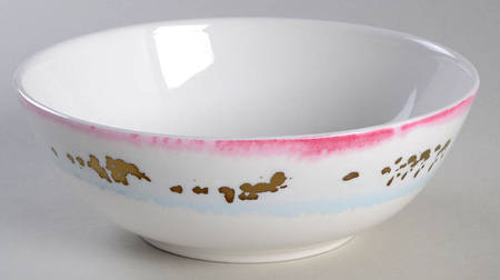 Watercolor Horizons Gray 6" All Purpose Bowl