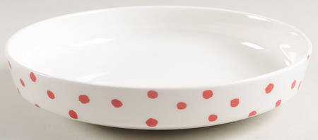 Primrose Drive Red Individual Dinner Bowl