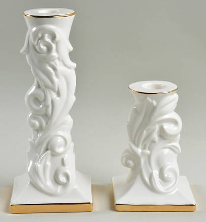 Autumn Studio Candlestick - Set of 2 (CNSS4, CNST8)