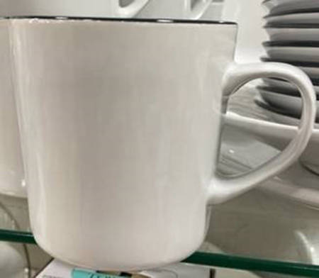 Stripes Midnight Navy Mug