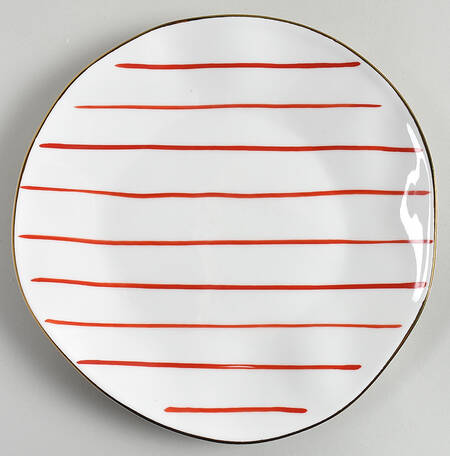 Garnet Bay Salad/Dessert Plate