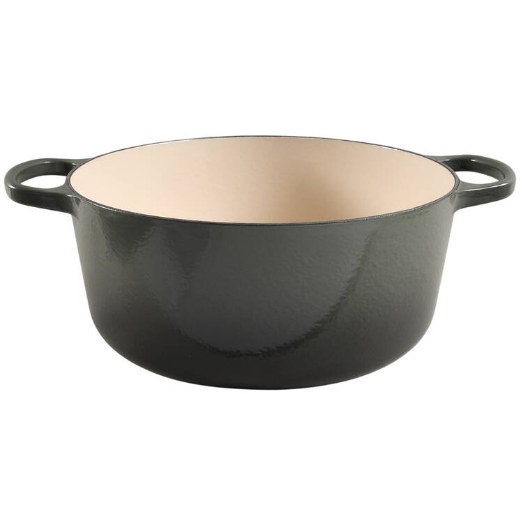 Thyme 7.25 Qt Cast Iron Dutch Oven No Lid