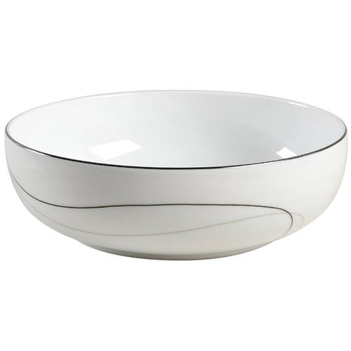 Threads 8" Round Vegetable Bowl by Mikasa