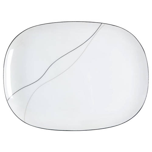 Threads 13" Oval Serving Platter