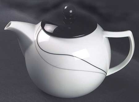 Threads Teapot & Lid by Mikasa