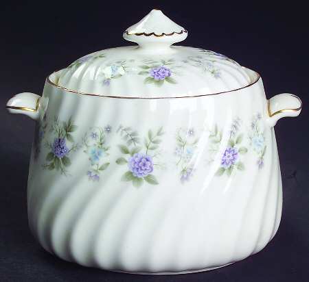 Alpine Spring Sugar Bowl & Lid