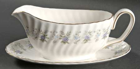 Alpine Spring Gravy Boat & Underplate