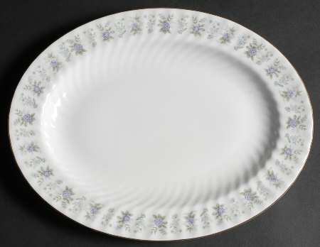 Alpine Spring 13" Oval Serving Platter