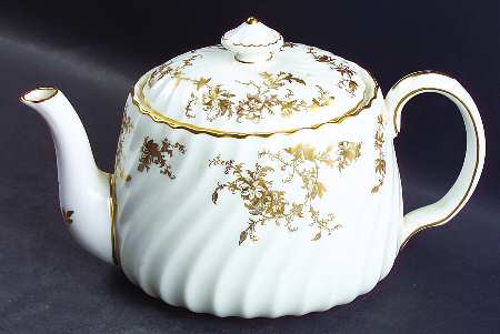 Ancestral Gold Small Teapot & Lid