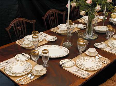 Ancestral Gold 42 Piece Estate Set