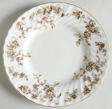 Ancestral Gold Dessert/Pie Plate