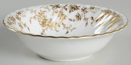 Ancestral Gold Coupe Cereal Bowl