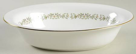 April 10" Oval Vegetable Bowl