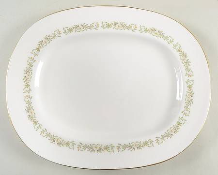 April 13" Oval Serving Platter