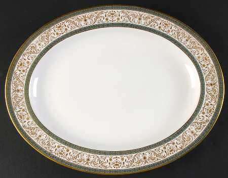 Aragon 13" Oval Serving Platter