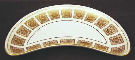Athena Ivory Crescent Salad Plate