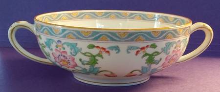 B833 Flat Cream Soup Bowl & Saucer Set