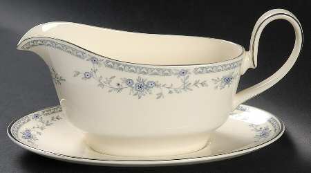 Bellemeade Gravy Boat & Underplate by Minton