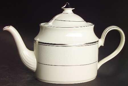 Bridal Veil Teapot & Lid