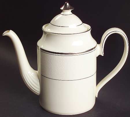 Bridal Veil Coffee Pot & Lid