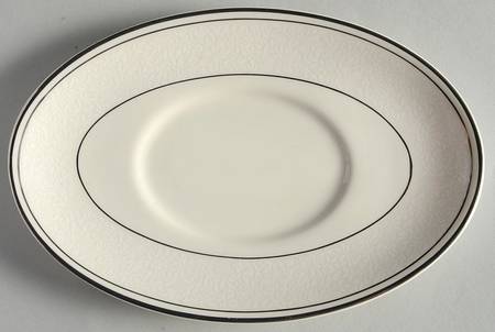 Bridal Veil Underplate for Gravy Boat