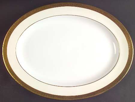 Buckingham 16" Oval Serving Platter by Minton